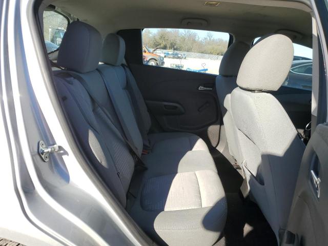 1G1JA6SH7C4137692 - 2012 CHEVROLET SONIC LS 银色 照片 10