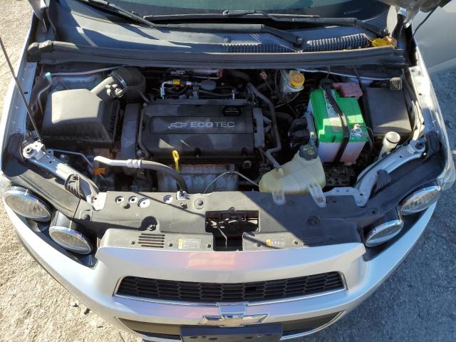 1G1JA6SH7C4137692 - 2012 CHEVROLET SONIC LS 银色 照片 11