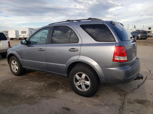 KNDJC733X65572635 - 2006 KIA SORENTO EX BLUE photo 2