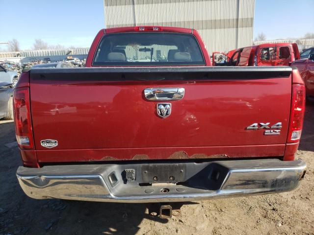 1D7HU18206S662974 - 2006 DODGE RAM 1500 ST BURGUNDY photo 6