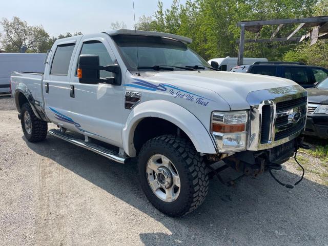 1FTWW3BRXAEA57882 - 2010 FORD F350 SUPER DUTY WHITE photo 1