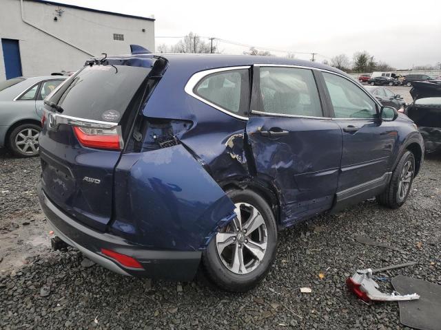 2HKRW6H36HH211306 - 2017 HONDA CR-V LX BLUE photo 3