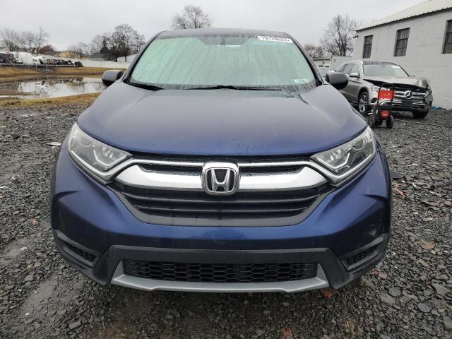 2HKRW6H36HH211306 - 2017 HONDA CR-V LX BLUE photo 5