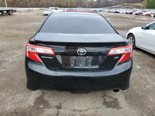 4T1BF1FK6CU071704 - 2012 TOYOTA CAMRY BASE BLACK photo 6