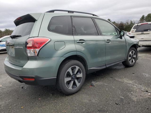 JF2SJAEC9JH484950 - 2018 SUBARU FORESTER 2.5I PREMIUM GREEN photo 3