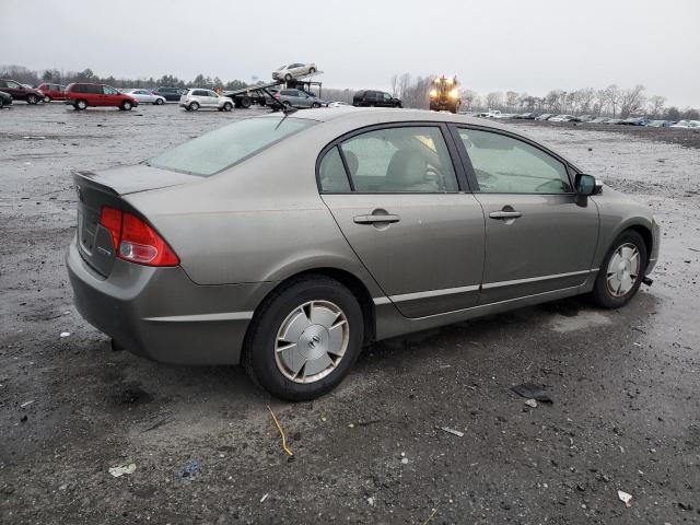 JHMFA36226S023311 - 2006 HONDA CIVIC HYBRID TAN photo 3