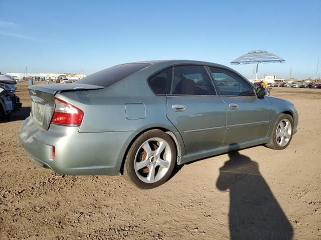 4S3BL616497215519 - 2009 SUBARU LEGACY 2.5I GREEN photo 3