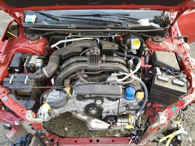 4S3GTAM67N3713445 - 2022 SUBARU IMPREZA SPORT RED photo 11