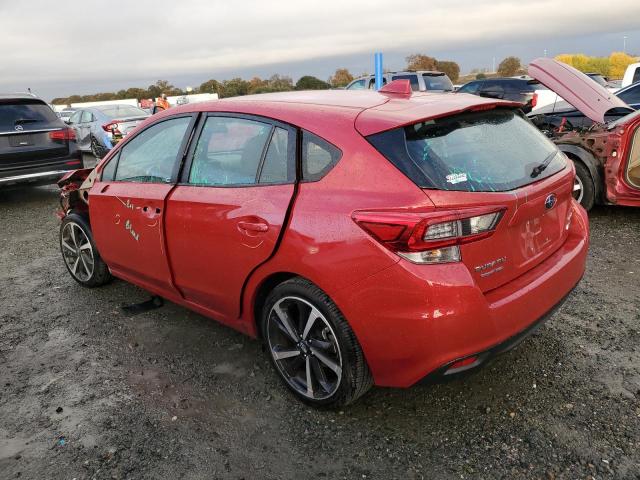 4S3GTAM67N3713445 - 2022 SUBARU IMPREZA SPORT RED photo 2