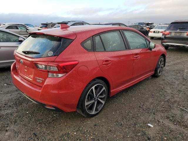 4S3GTAM67N3713445 - 2022 SUBARU IMPREZA SPORT RED photo 3