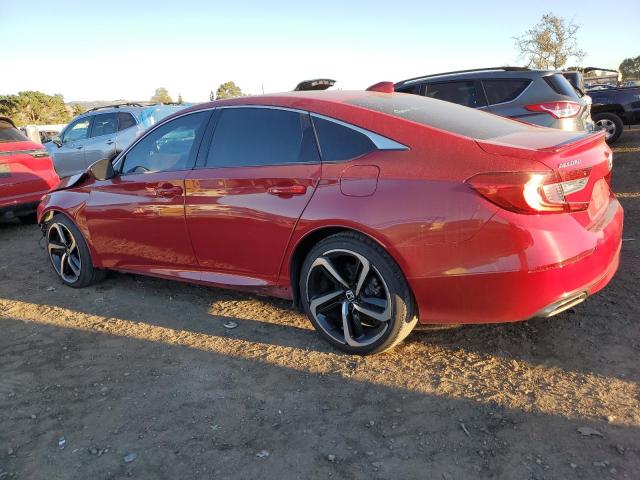 1HGCV1F36JA192771 - 2018 HONDA ACCORD SPORT RED photo 2