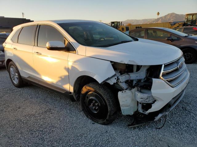 2FMPK4J80HBB75892 - 2017 FORD EDGE SEL WHITE photo 4