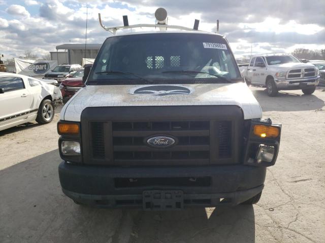 1FTNE1EW5BDA21609 - 2011 FORD ECONOLINE E150 VAN WHITE photo 5