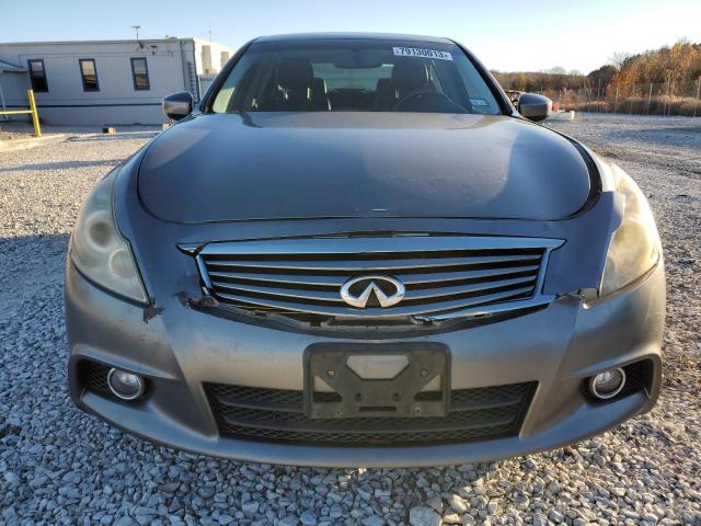 JN1CV6AR4DM755524 - 2013 INFINITI G37 GRAY photo 5