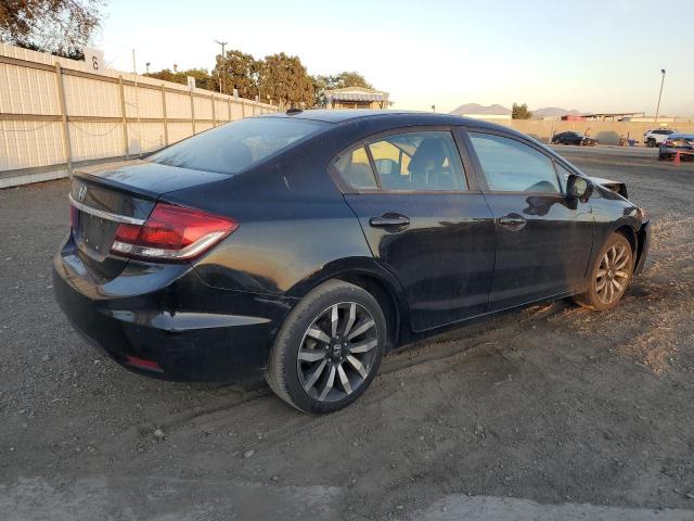19XFB2F91EE052192 - 2014 HONDA CIVIC EXL შავი ფოტო 3