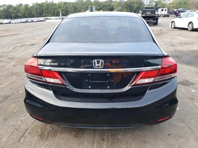 19XFB2F59EE072901 - 2014 HONDA CIVIC LX BLACK photo 6