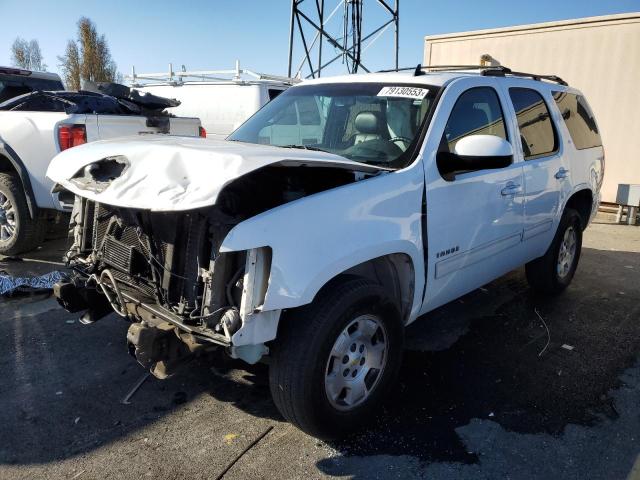 1GNSCBE0XBR135318 - 2011 CHEVROLET TAHOE C1500 LT WHITE photo 1