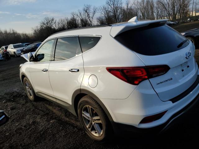 5NMZUDLB5JH078629 - 2018 HYUNDAI SANTA FE S WHITE photo 2