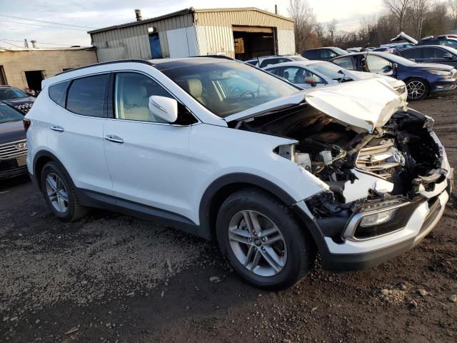 5NMZUDLB5JH078629 - 2018 HYUNDAI SANTA FE S WHITE photo 4