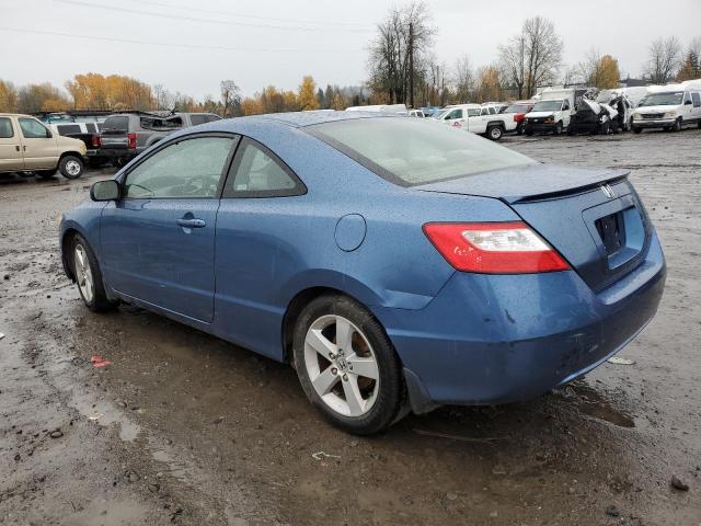 2HGFG128X6H501515 - 2006 HONDA CIVIC EX BLUE photo 2