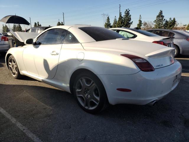 JTHFN48Y469009851 - 2006 LEXUS SC 430 WHITE photo 2