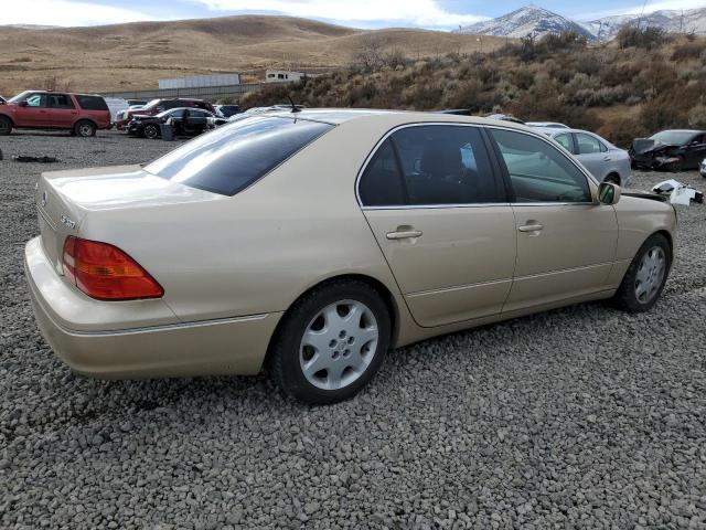 JTHBN30F410008019 - 2001 LEXUS LS 430 GOLD photo 3