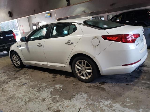 KNAGM4A76D5373247 - 2013 KIA OPTIMA LX WHITE photo 2