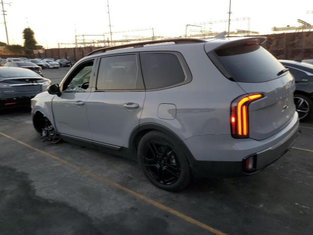 5XYP3DGC7PG370587 - 2023 KIA TELLURIDE EX GRAY photo 2