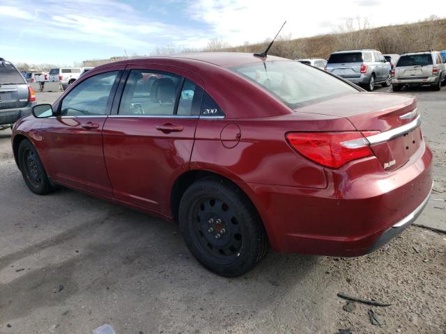 1C3BC4FB1BN522646 - 2011 CHRYSLER 200 LX BURGUNDY photo 2