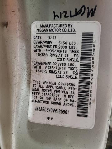 JN8AR05Y0VW185961 - 1997 NISSAN PATHFINDER LE 奶油色 照片 13