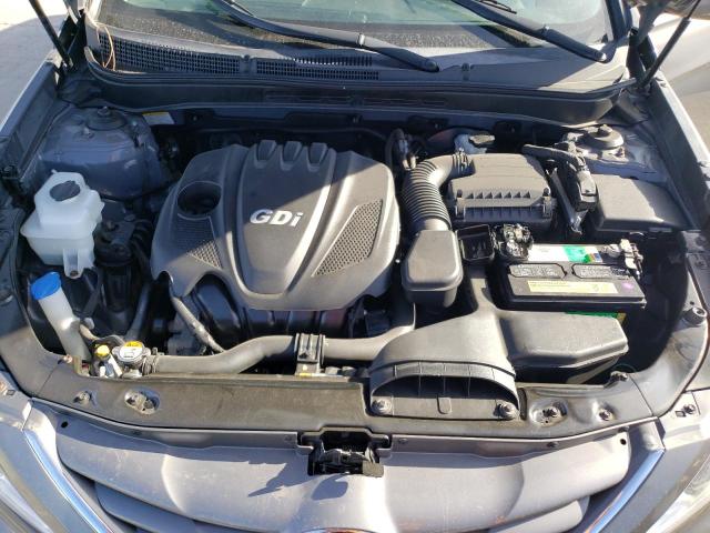 5NPEB4AC1DH727057 - 2013 HYUNDAI SONATA GLS SILVER photo 11