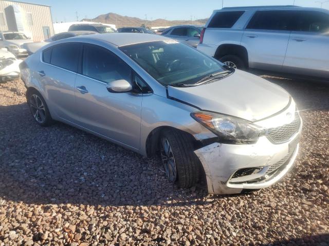 KNAFX4A89G5490336 - 2016 KIA FORTE EX SILVER photo 4