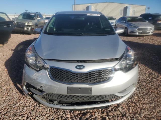 KNAFX4A89G5490336 - 2016 KIA FORTE EX SILVER photo 5