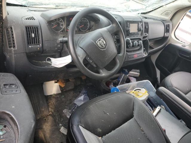 3C6TRVDG7KE502271 - 2019 RAM PROMASTER 2500 HIGH WHITE photo 8