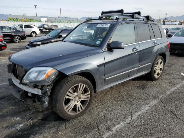 WDCGG8JB4EG283732 - 2014 MERCEDES-BENZ GLK 350 4MATIC GRAY photo 1