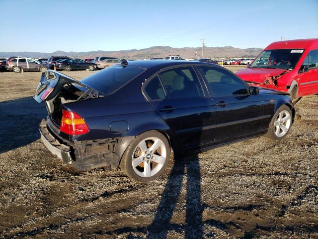 WBAAZ334X5KP92399 - 2005 BMW 325 IS SULEV BLUE photo 3