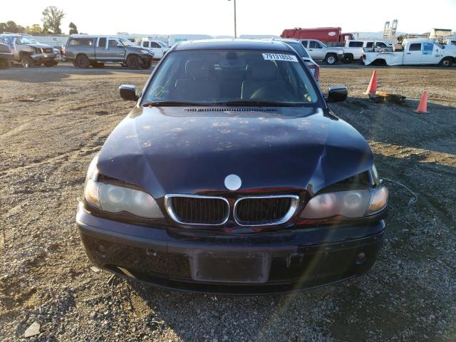 WBAAZ334X5KP92399 - 2005 BMW 325 IS SULEV BLUE photo 5