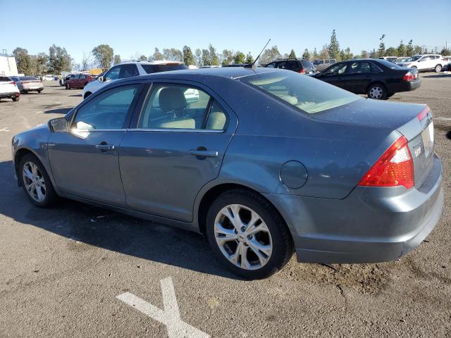 3FAHP0HA7CR298990 - 2012 FORD FUSION SE BLUE photo 2