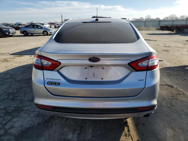 3FA6P0H74GR390673 - 2016 FORD FUSION SE SILVER photo 6