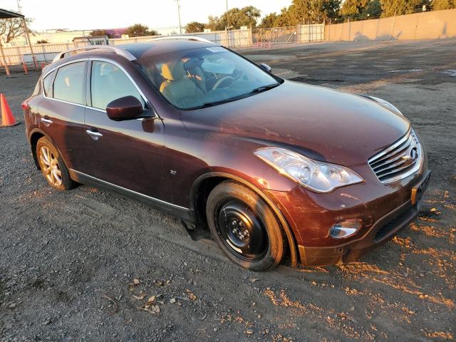 JN1BJ0HP7FM730810 - 2015 INFINITI QX50 MAROON photo 4