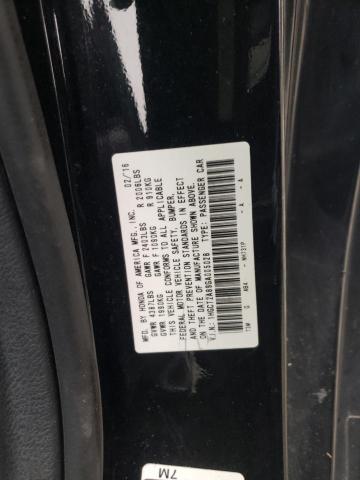 1HGCT2A89GA005028 - 2016 HONDA ACCORD EXL BLACK photo 13