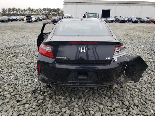 1HGCT2A89GA005028 - 2016 HONDA ACCORD EXL BLACK photo 6