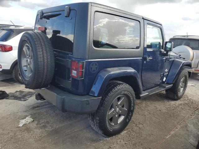 1C4GJWAG6CL290399 - 2012 JEEP WRANGLER SPORT BLUE photo 3