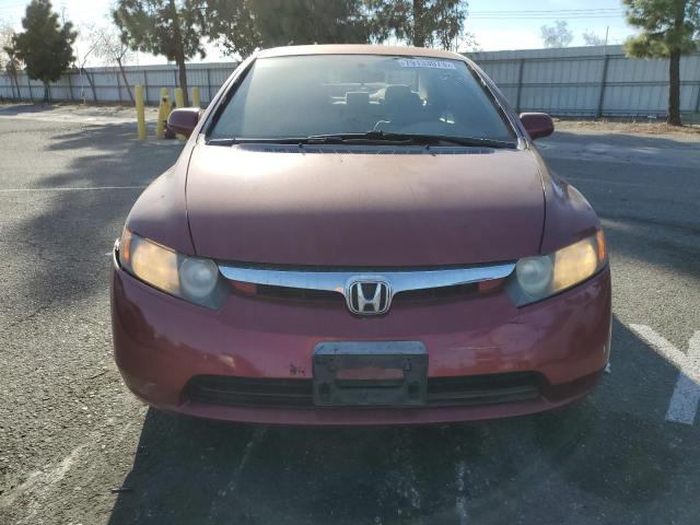 1HGFA16508L091153 - 2008 HONDA CIVIC LX MAROON photo 5