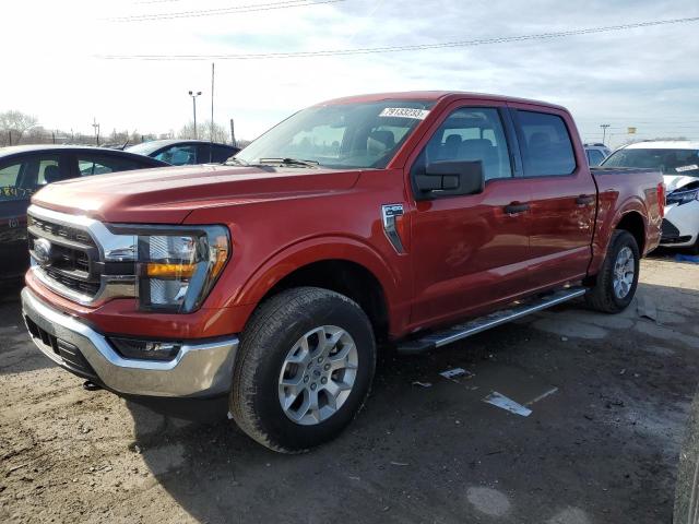 1FTEW1EP2PKE25864 - 2023 FORD F150 SUPERCREW RED photo 1
