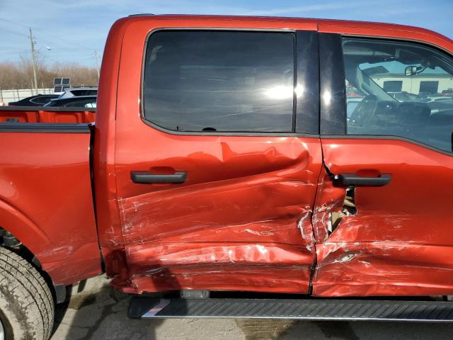 1FTEW1EP2PKE25864 - 2023 FORD F150 SUPERCREW RED photo 10