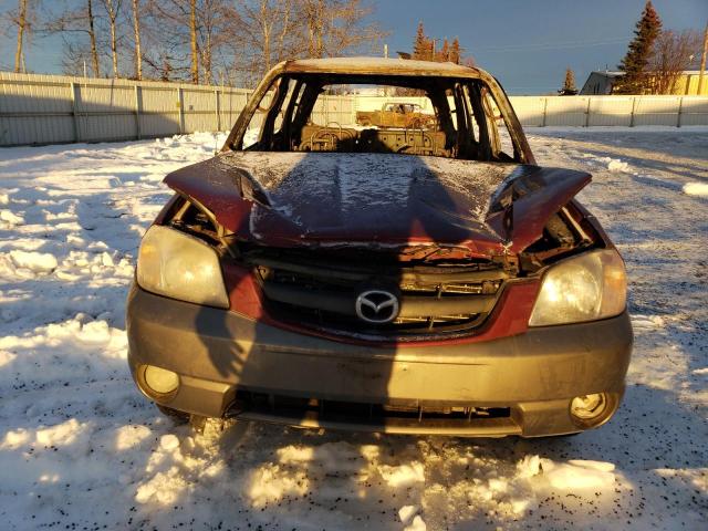 4F2CZ94173KM40591 - 2003 MAZDA TRIBUTE LX MAROON photo 5