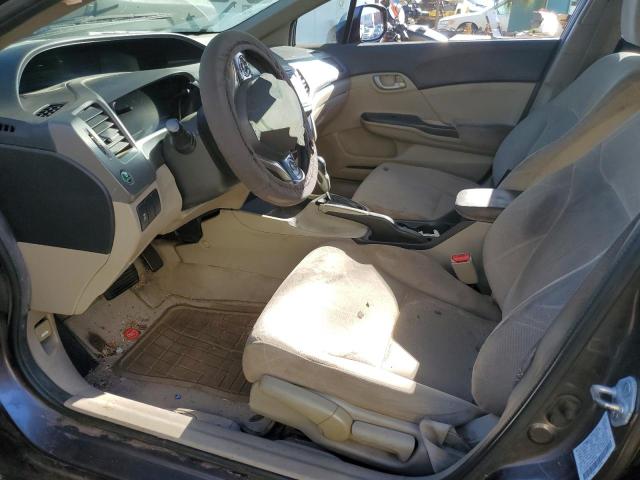 2HGFB2F59CH554481 - 2012 HONDA CIVIC LX GRAY photo 7