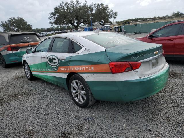 1G11Z5S35LU113334 - 2020 CHEVROLET IMPALA LT WHITE photo 2