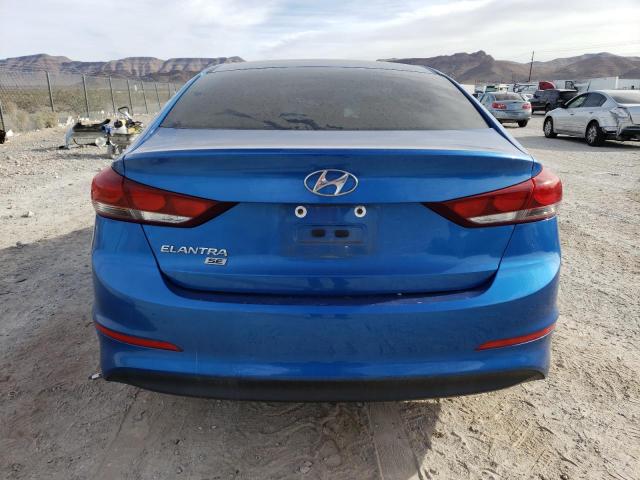 5NPD74LF5JH224860 - 2018 HYUNDAI ELANTRA SE BLUE photo 6